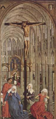 Rogier van der Weyden Crucifixion in a Church (mk08) china oil painting image